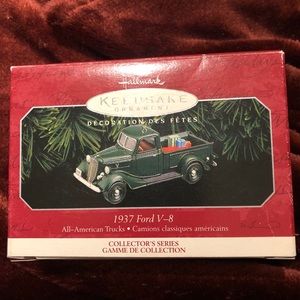 Hallmark keepsake ornament 1937 Ford V-8